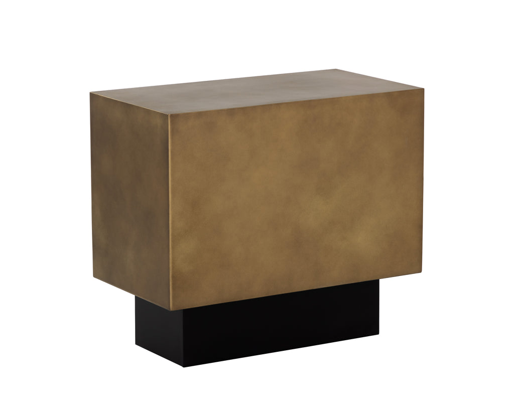 Blakely Side Table - Antique Brass | Sunpan Furniture - 109023