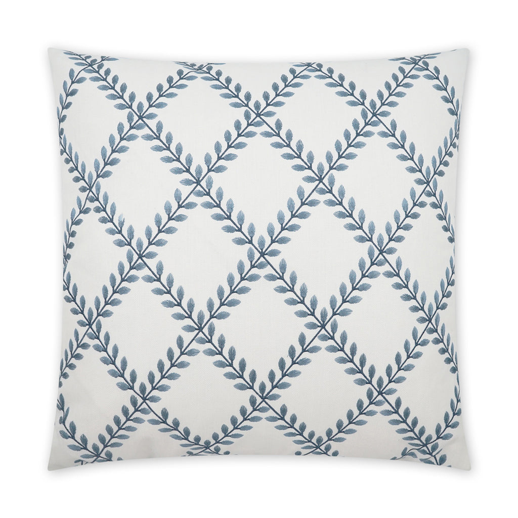 Clover Lane Decorative Throw Pillow - Porcelain | DV Kap