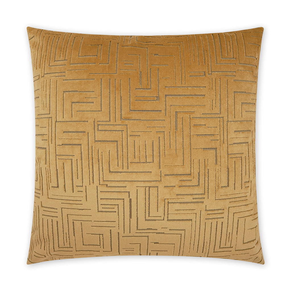 Klint Decorative Throw Pillow - Gold | DV Kap