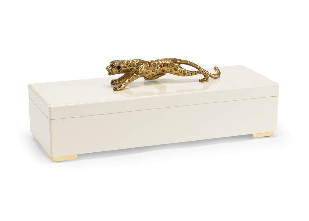 Cheetah Box - Cream | Chelsea Lighting - 382903