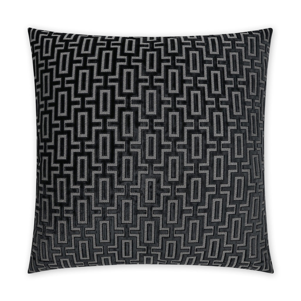 Bergman Decorative Throw Pillow - Onyx | DV Kap