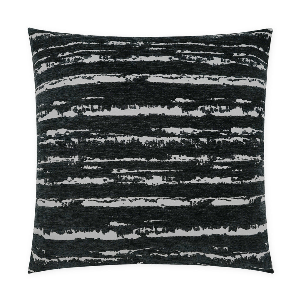 Cruz Decorative Throw Pillow - Black | DV Kap