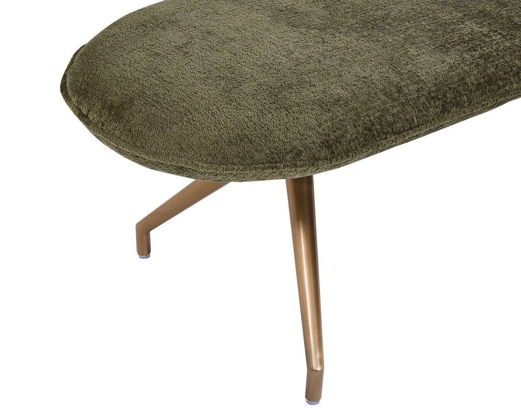 Elowen Bench - Bergen Olive | Sunpan Furniture - 108526