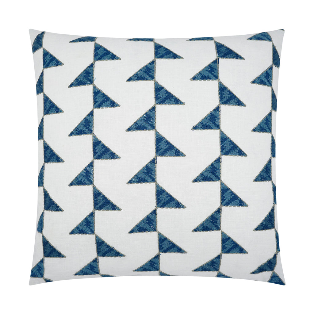 Alignment Decorative Throw Pillow - Lapis | DV Kap