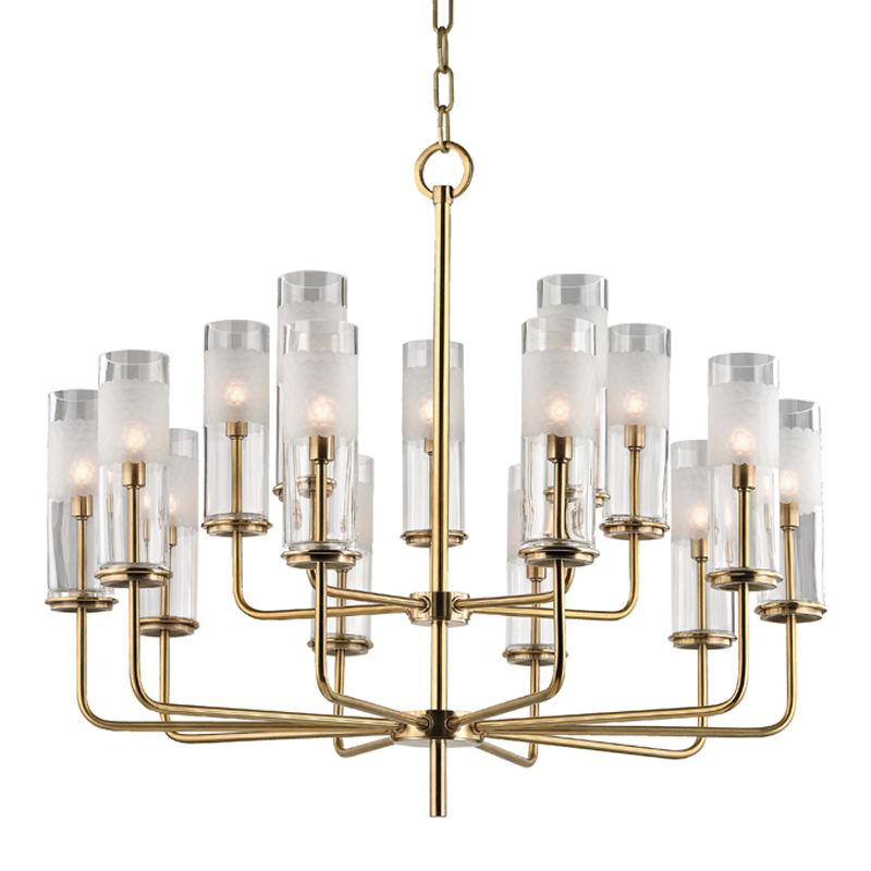 Wentworth Chandelier | Hudson Valley Lighting - 3930-AGB