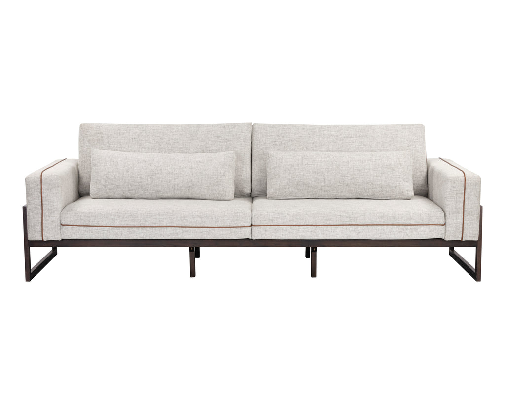 Belinda Sofa - Rhapsody Greige | Sunpan Furniture - 105447