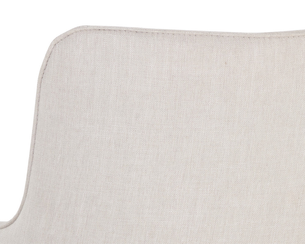 Franklin Office Chair - Beige Linen | Sunpan Furniture - 108155