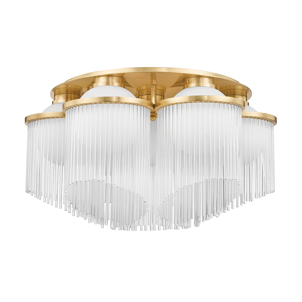 Celestial Semi Flush | Corbett Lighting - 398-26-Agb