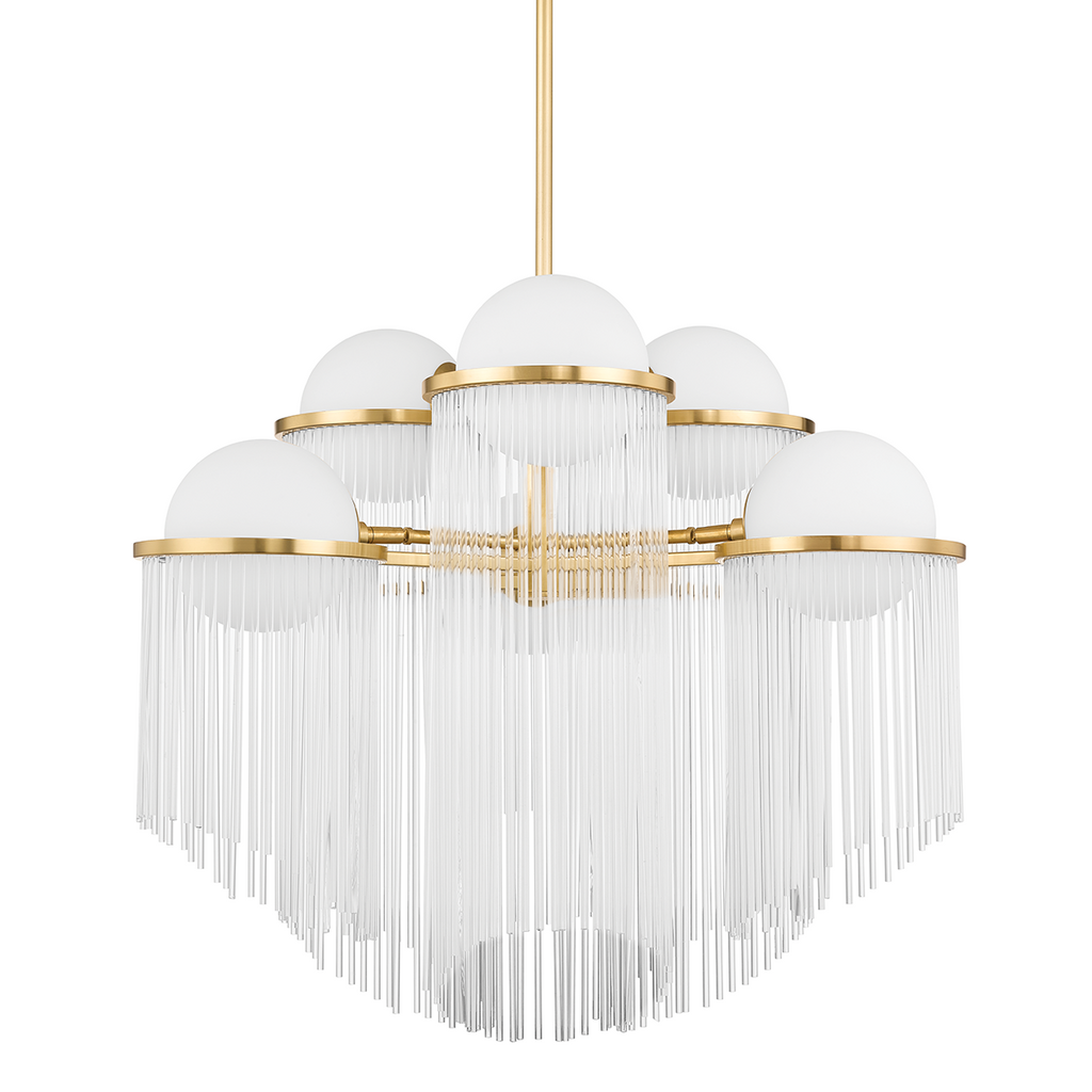 Celestial Chandelier | Corbett Lighting - 398-32-Agb