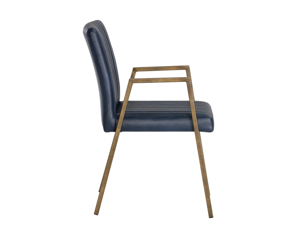 Homer Dining Armchair - Bravo Admiral | Sunpan Furniture - 105143