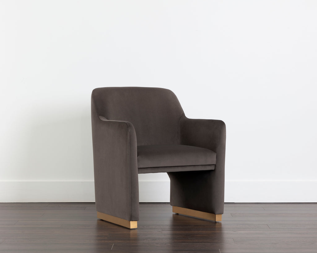 Jaime Dining Armchair - Meg Ash | Sunpan Furniture - 109261