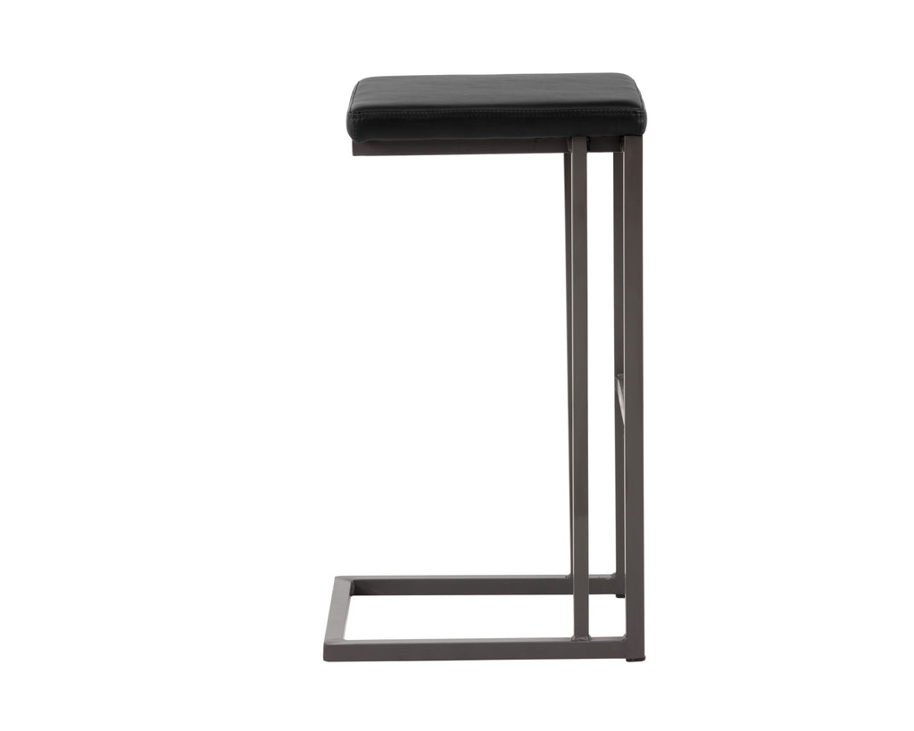 Boone Barstool - Grey - Onyx | Sunpan Furniture - 102497