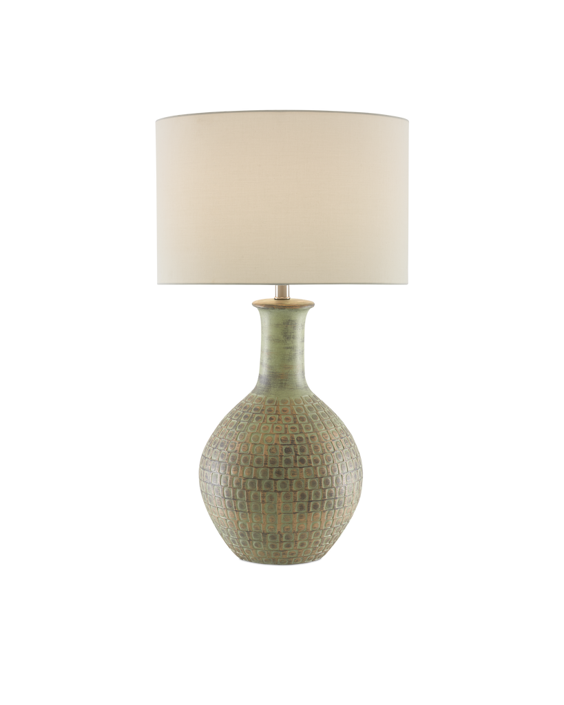 Currey & Co Loro Green Table Lamp | 6000-0611