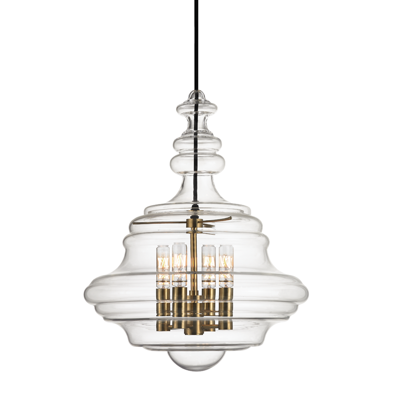 Washington Lantern | Hudson Valley Lighting - 4016-AGB