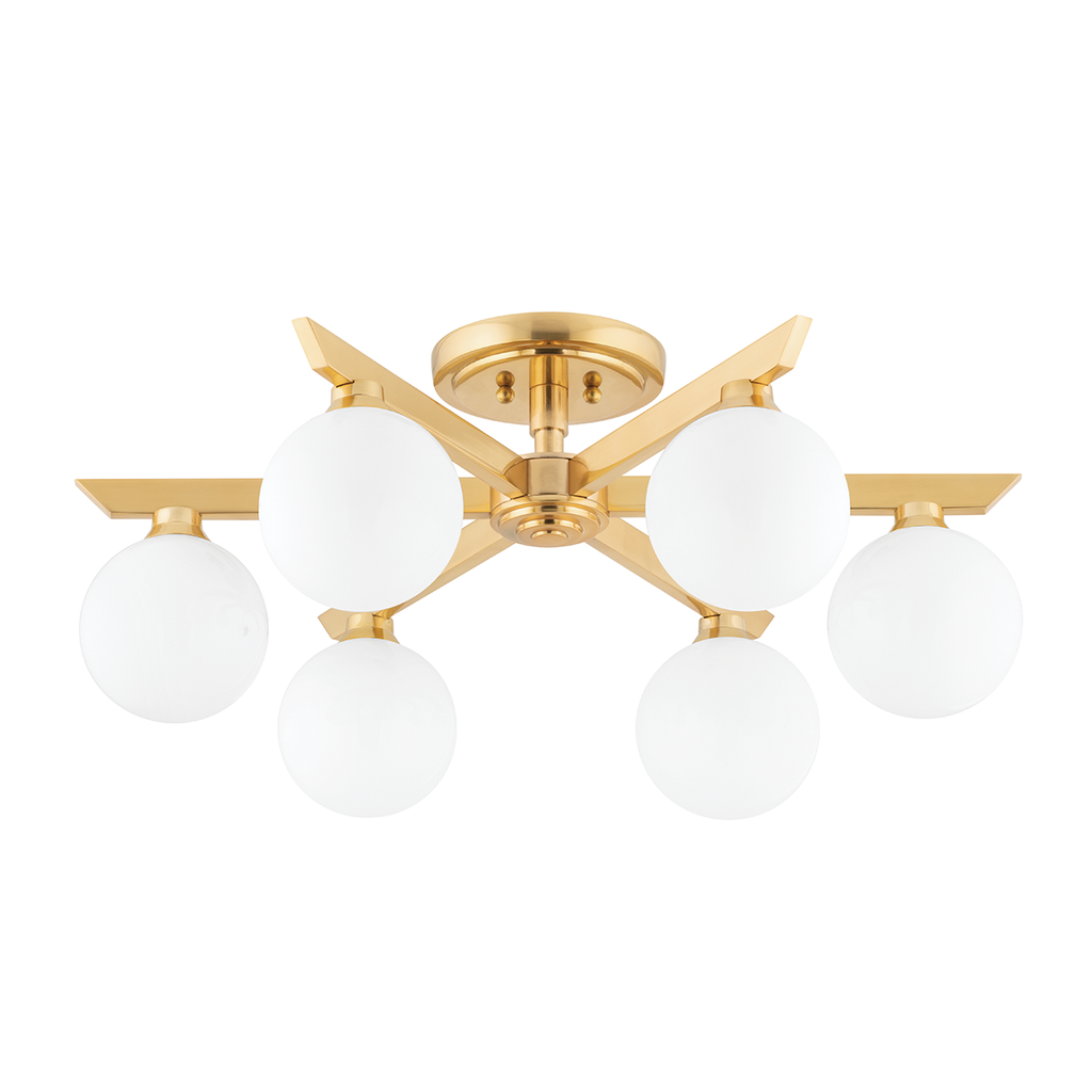 Astra Semi Flush | Corbett Lighting - 402-06-Vb