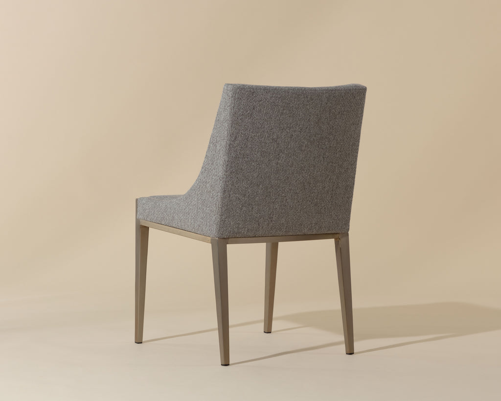 Dionne Dining Chair - Monument Pebble | Sunpan Furniture - 108508