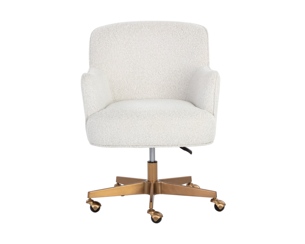 Karina Office Chair - Copenhagen White | Sunpan Furniture - 107854