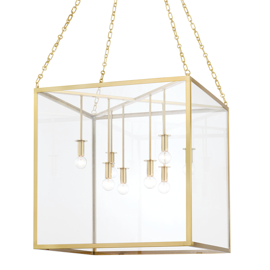 Catskill Lantern | Hudson Valley Lighting - 4124-AGB