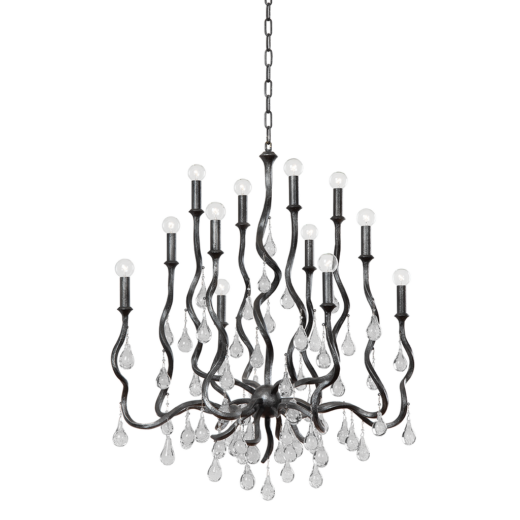 Aveline Chandelier | Corbett Lighting - 414-34-Bsl