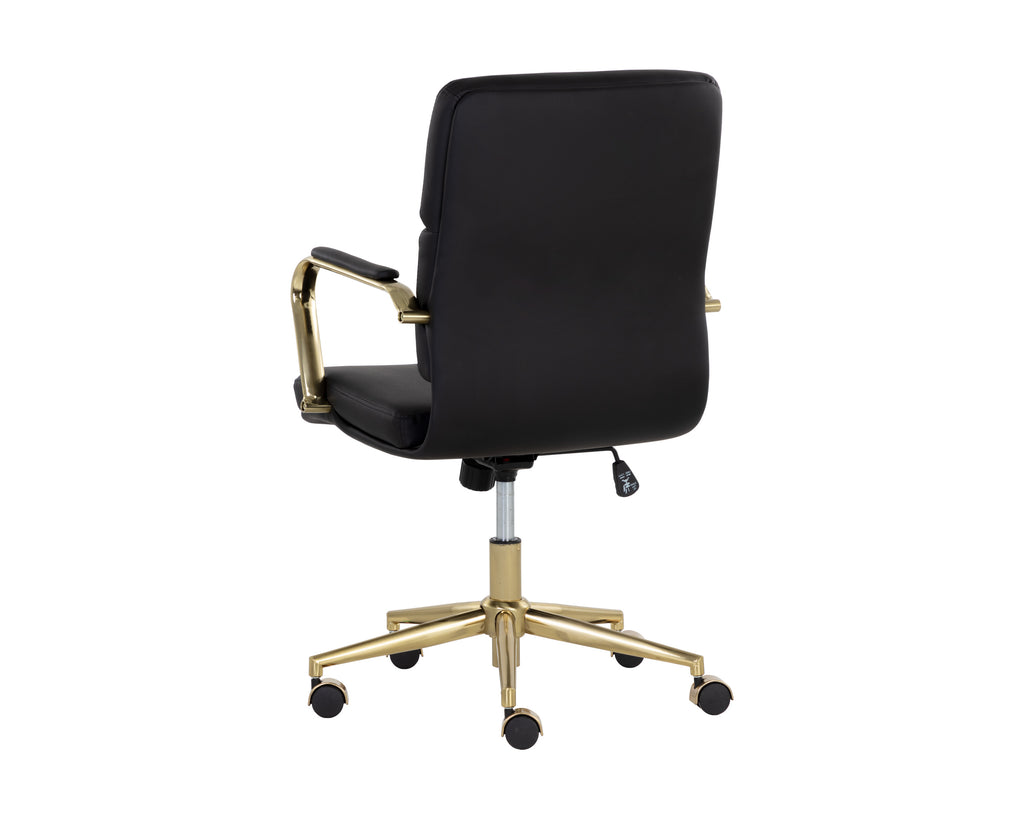 Kleo Office Chair - Onyx | Sunpan Furniture - 107979