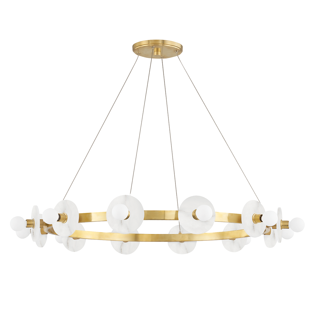 Austen Chandelier | Hudson Valley Lighting - 4240-AGB