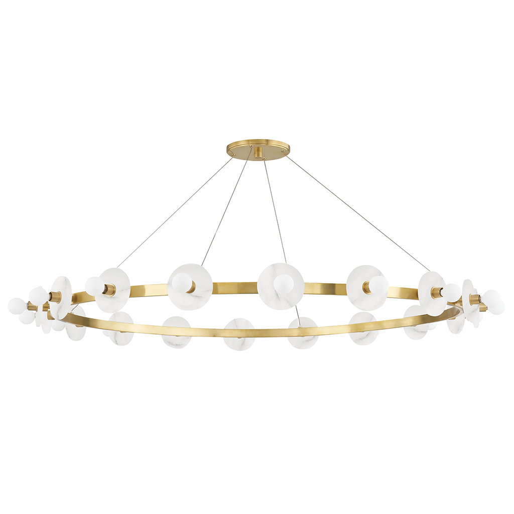 Austen Chandelier | Hudson Valley Lighting - 4258-AGB