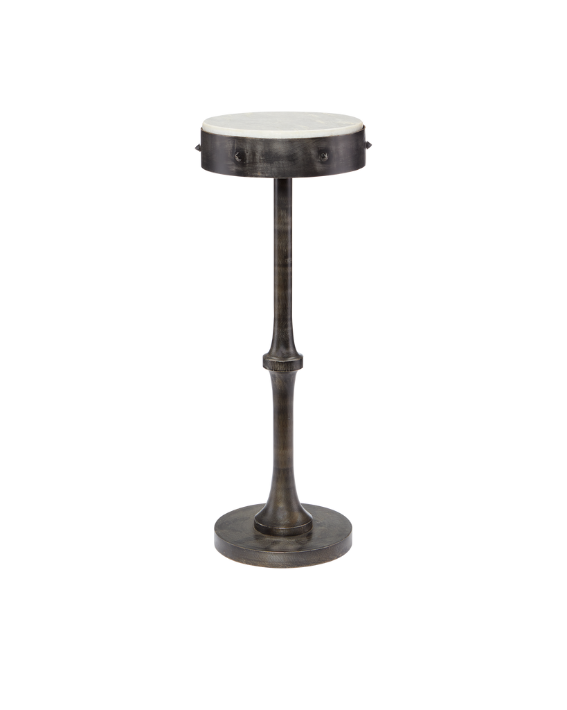 Currey & Co Helios Black Drinks Table | 4000-0121