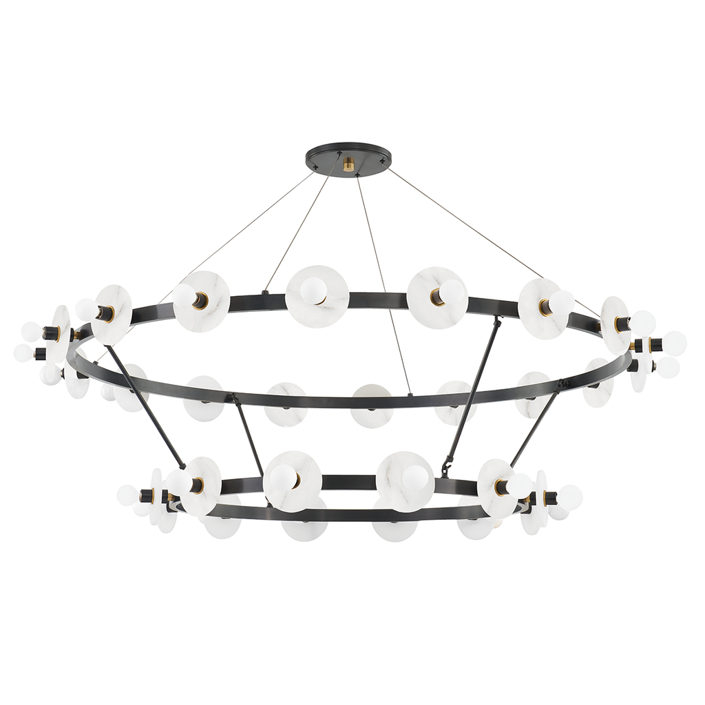 Austen Chandelier | Hudson Valley Lighting - 4262-AOB