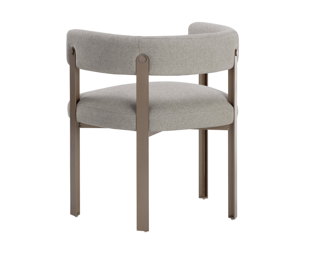 Mae Dining Armchair - Ernst Sandstone | Sunpan Furniture - 109377