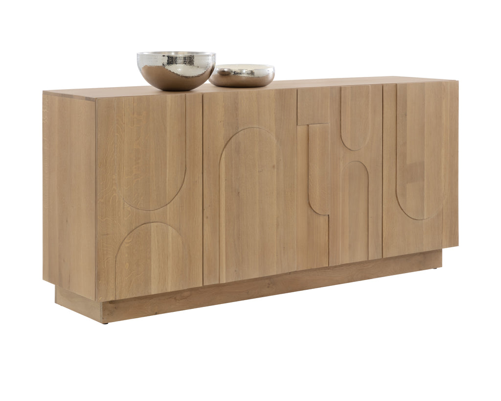 Cove Sideboard - Rustic Oak | Sunpan Furniture - 109610