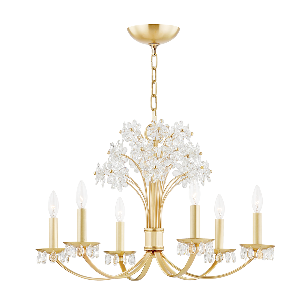 Beaumont Chandelier | Hudson Valley Lighting - 4430-AGB