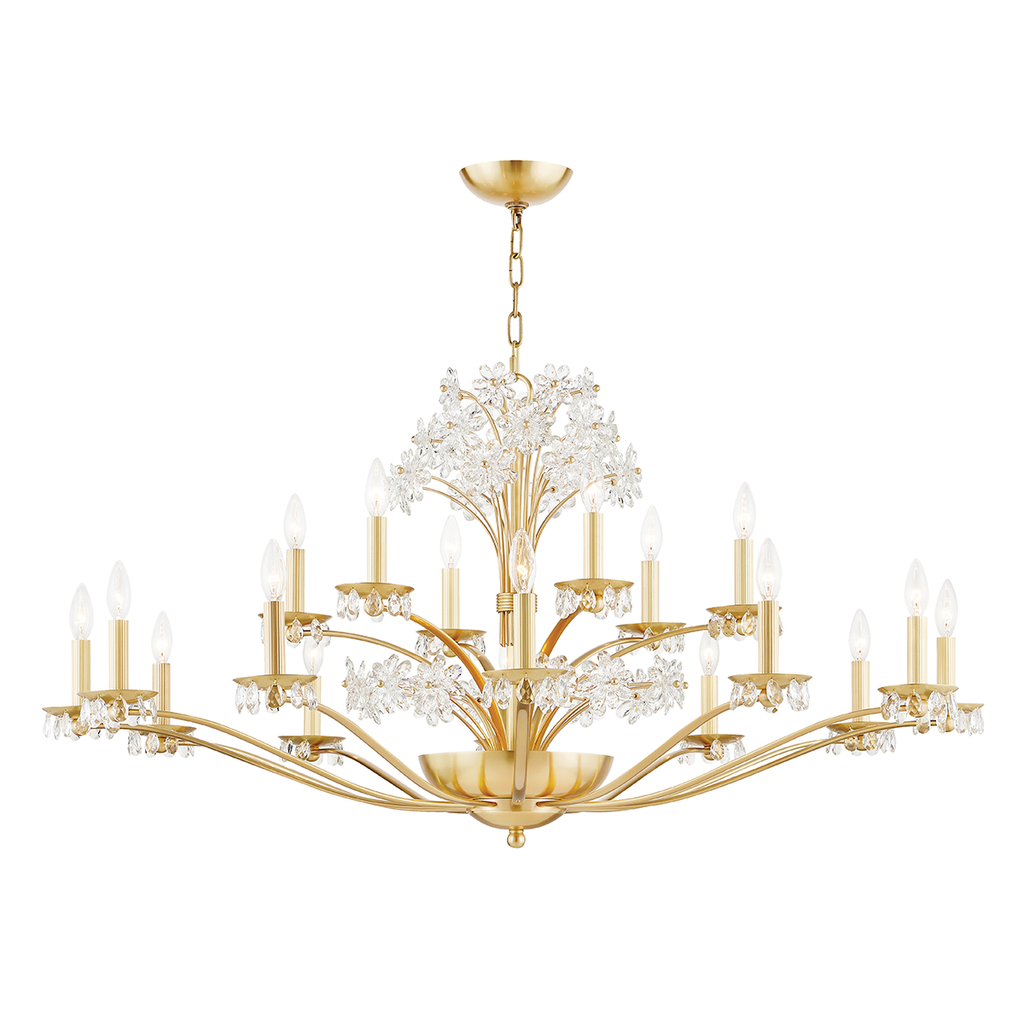 Beaumont Chandelier | Hudson Valley Lighting - 4452-AGB