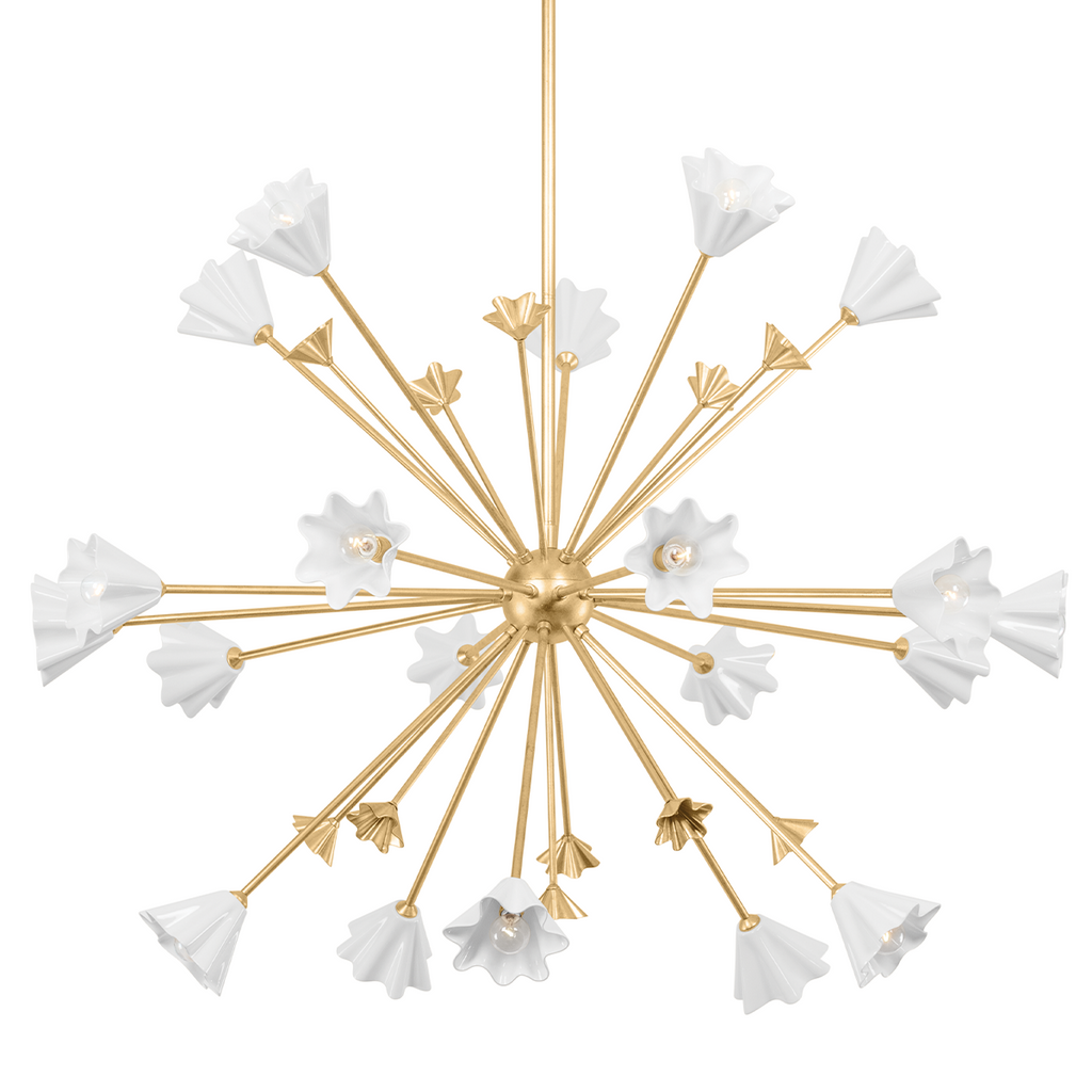 Julieta Chandelier | Corbett Lighting - 451-44-Vgl