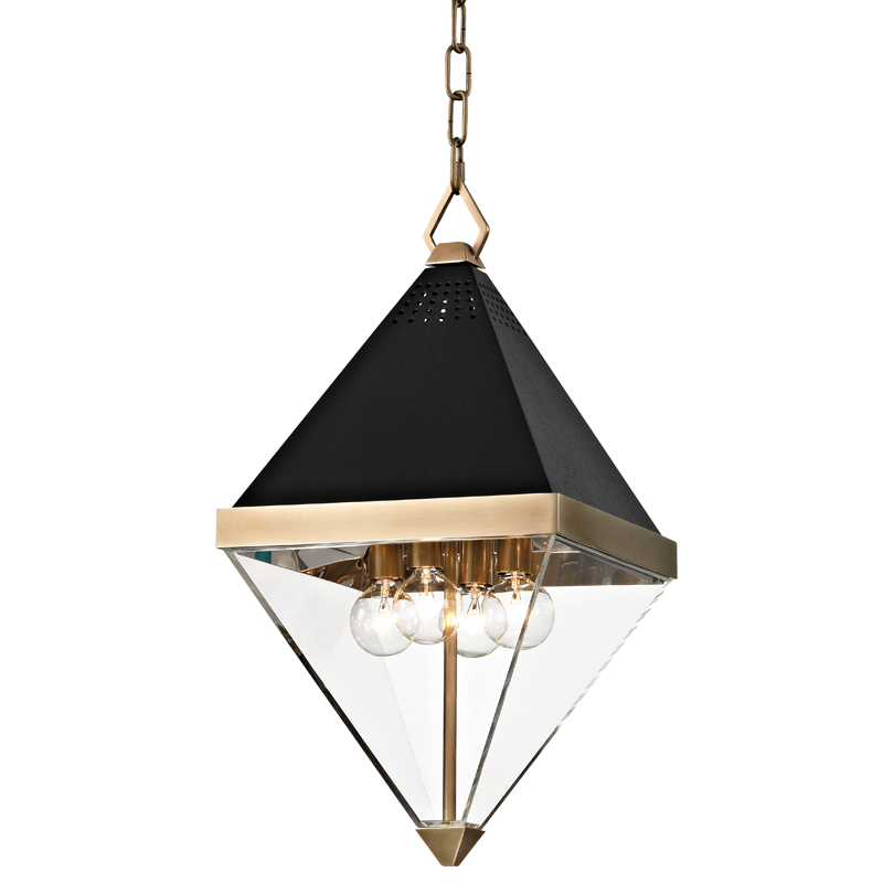 Coltrane Lantern | Hudson Valley Lighting - 4510-AGB