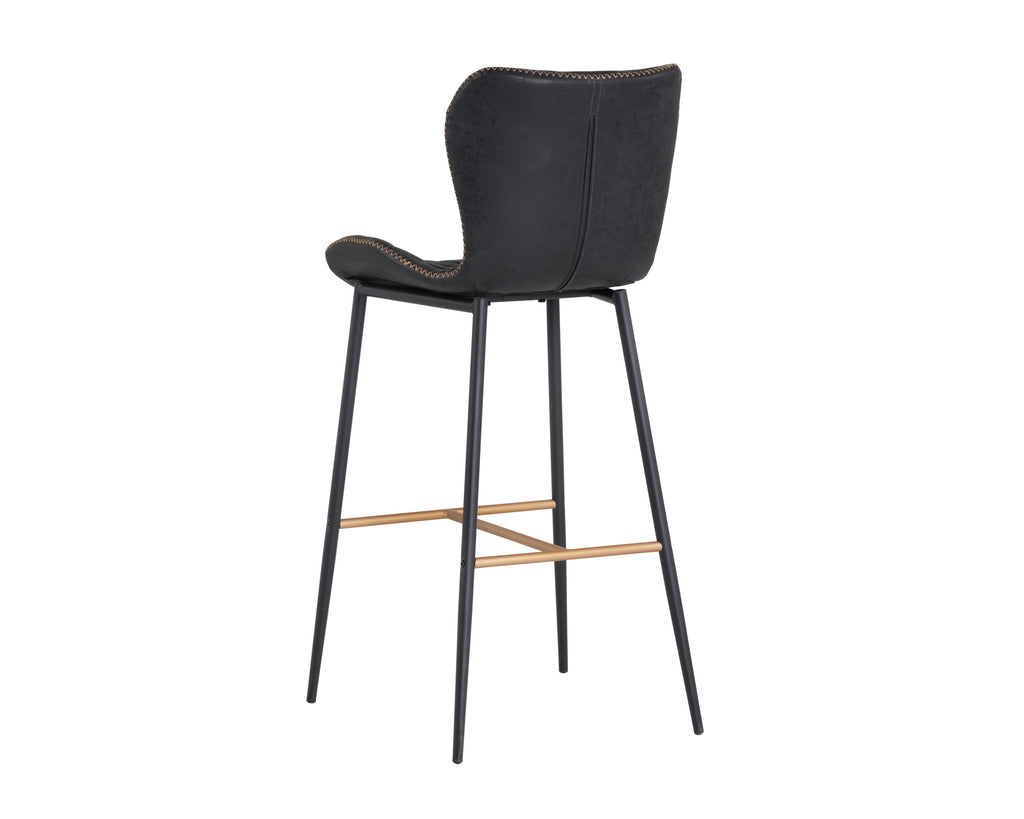 Lyla Barstool - Antique Black | Sunpan Furniture - 104031