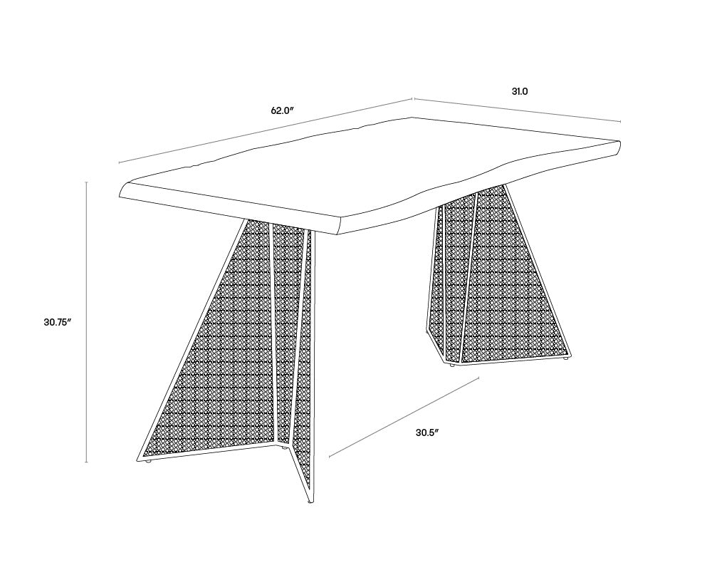 Mickey Desk | Sunpan Furniture - 104552