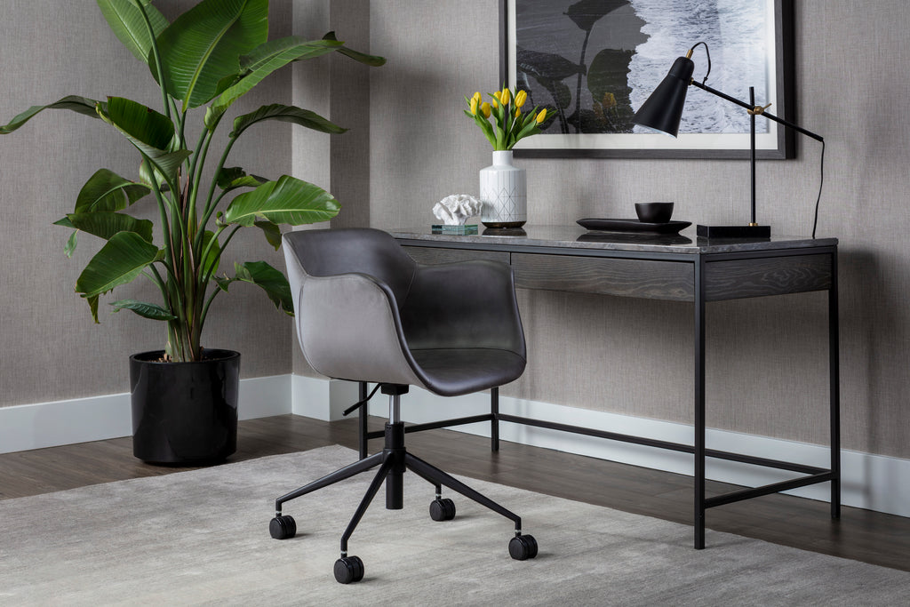 Owen Office Chair - Town Grey / Roman Grey | Sunpan Furniture - 105660