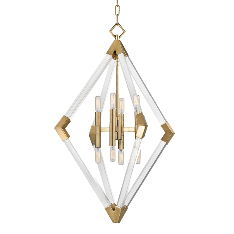 Lyons Chandelier | Hudson Valley Lighting - 4623-AGB