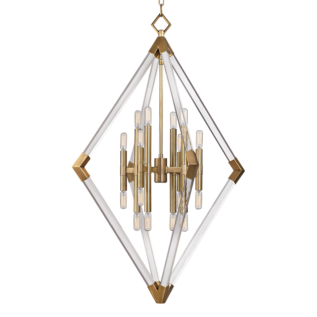 Lyons Chandelier | Hudson Valley Lighting - 4630-AGB