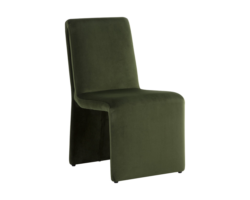 Cascata Dining Chair - Moss Green | Sunpan Furniture - 110463