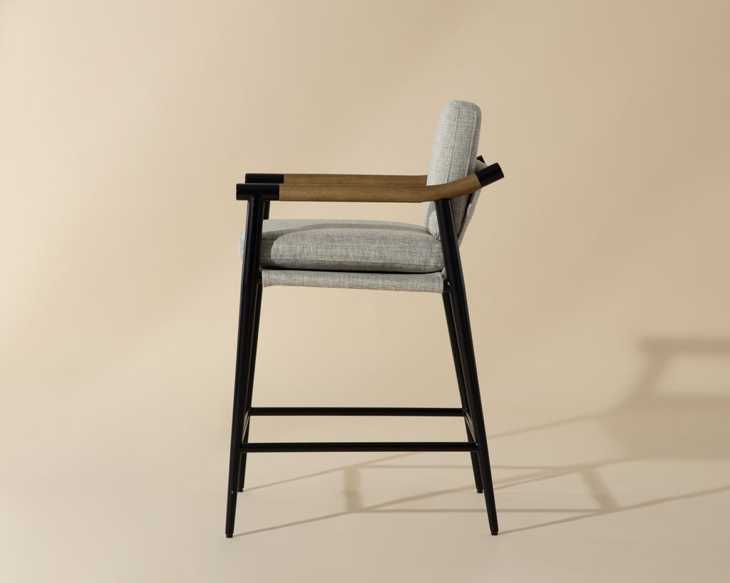 Meadow Counter Stool - Vault Fog | Sunpan Furniture - 109859