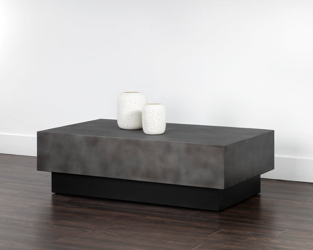 Blakely Coffee Table - Gunmetal | Sunpan Furniture - 107078