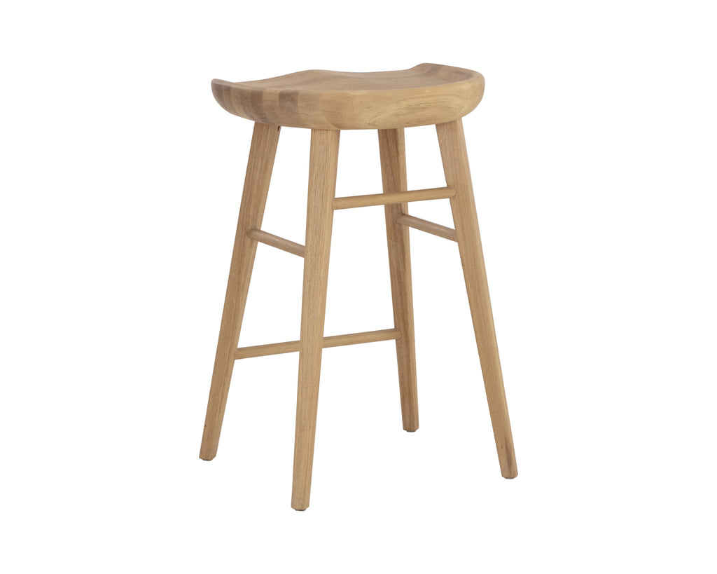 Dominic Counter Stool - Light Oak | Sunpan Furniture - 110044