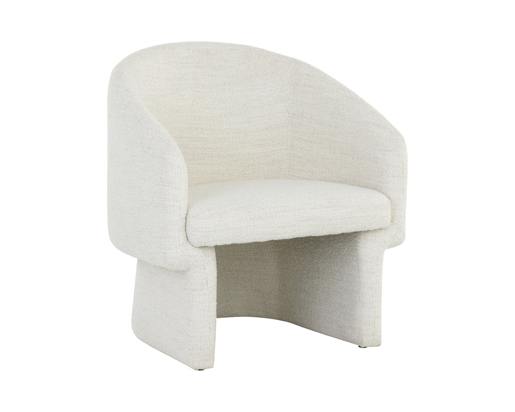 Lauryn Lounge Chair - Merino Pearl | Sunpan Furniture - 109754