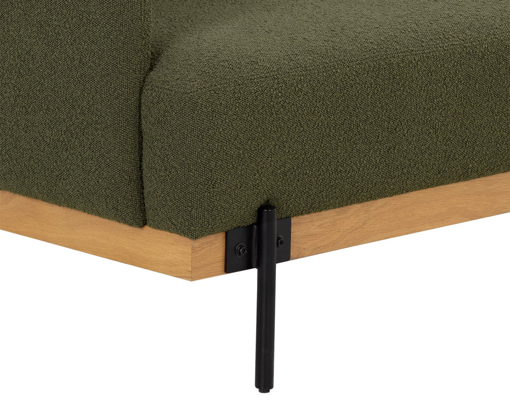 Saul Sofa - Copenhagen Olive | Sunpan Furniture - 111657