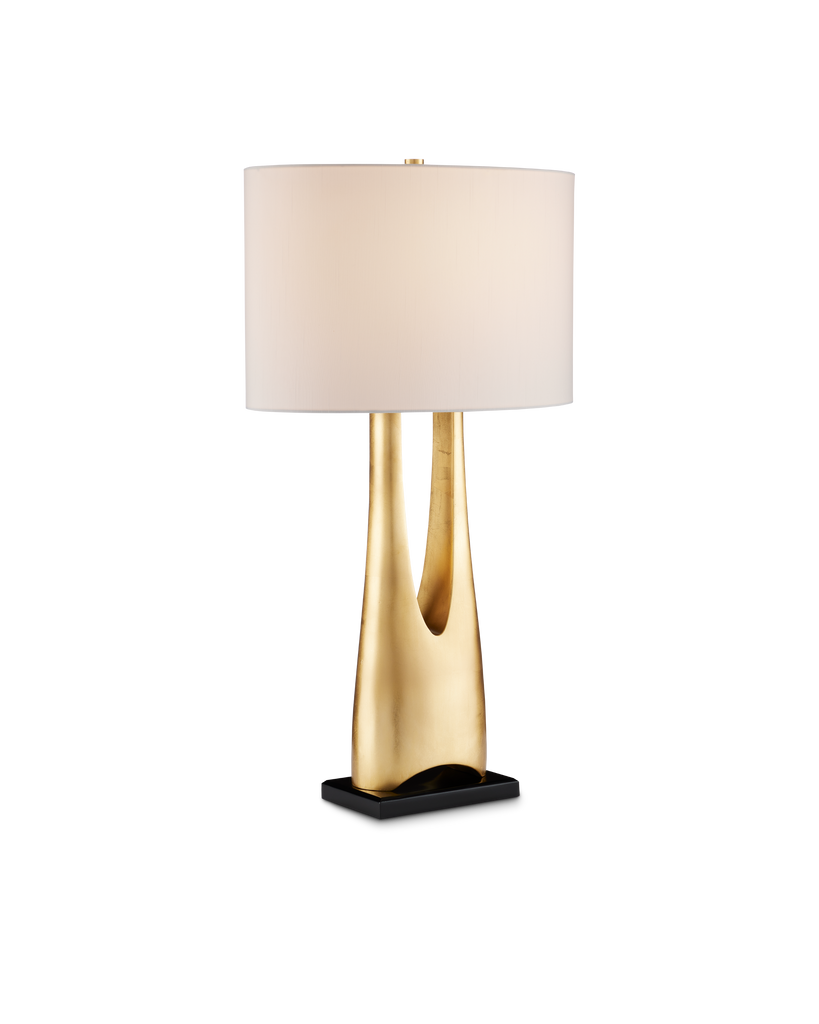 Currey & Co La Porta Gold Table Lamp | 6000-0852