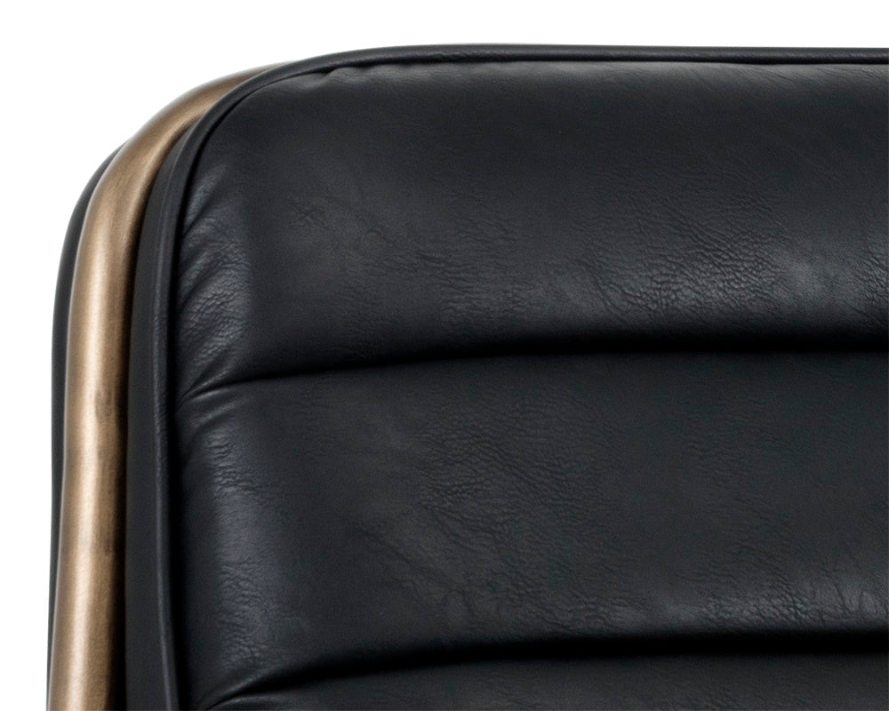 Lincoln Lounge Chair - Vintage Black | Sunpan Furniture - 102583