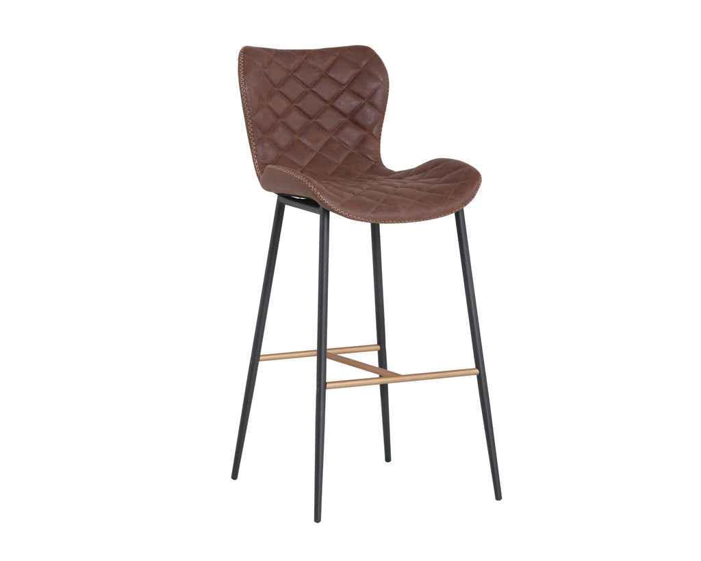 Lyla Barstool - Antique Brown | Sunpan Furniture - 104033