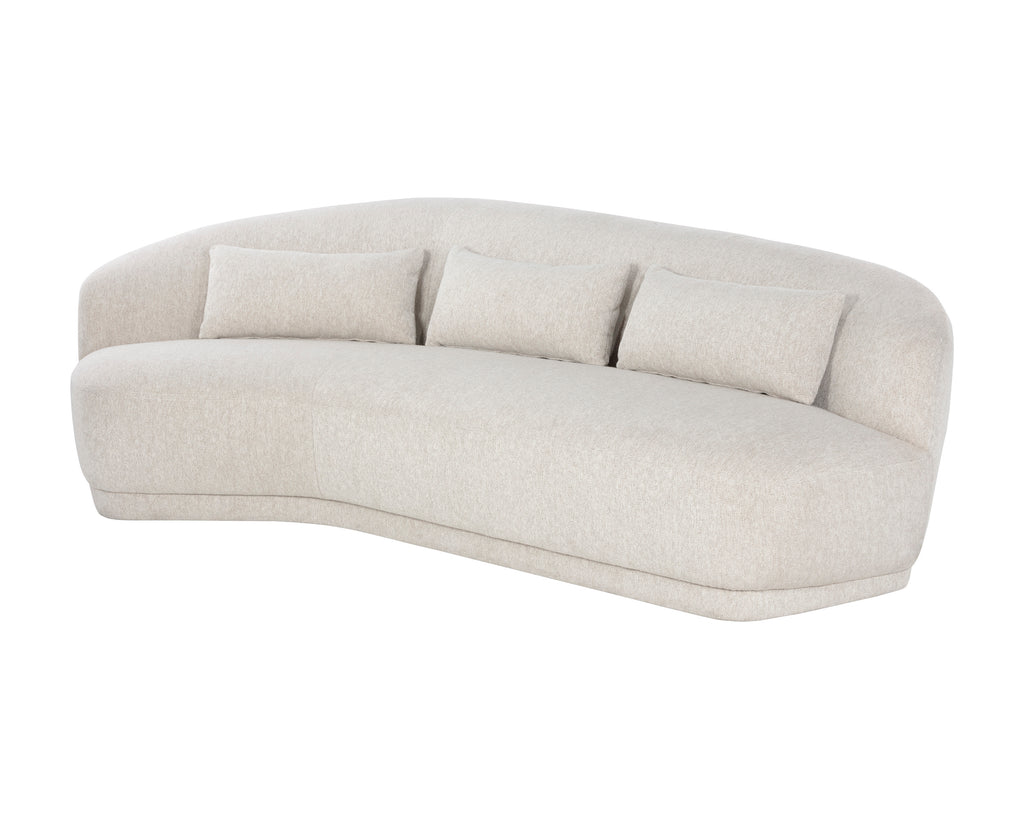 Soraya Sofa - Dove Cream | Sunpan Furniture - 107451