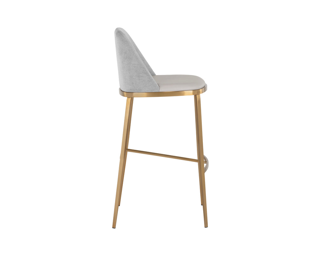 Dover Barstool - Napa Stone / Polo Club Stone | Sunpan Furniture - 107817